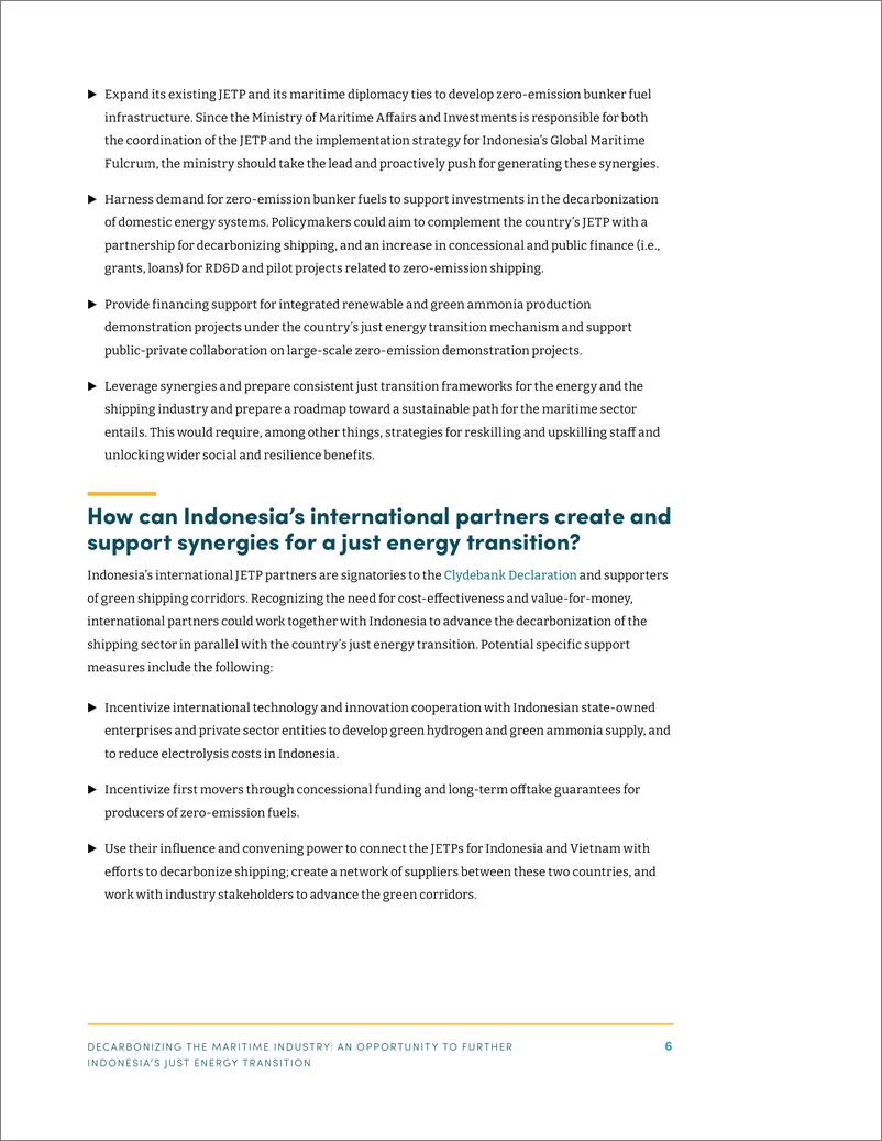 《全球发展中心-海运业脱碳：推动印尼能源公正转型的机遇（英）-2023.6-7页》 - 第7页预览图