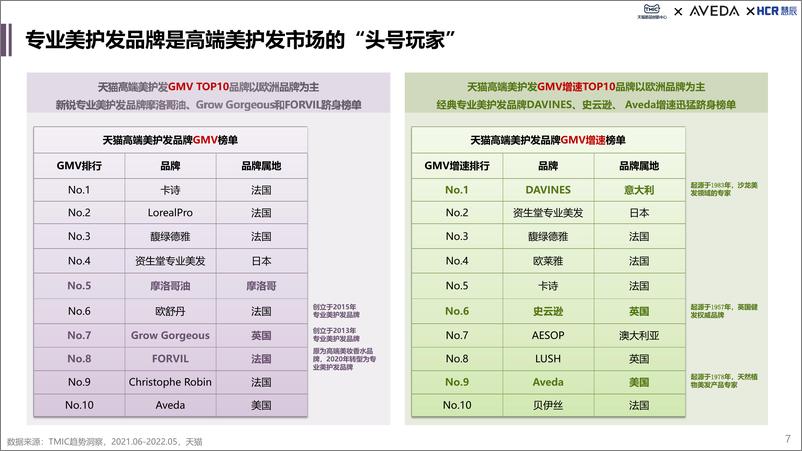 《2022高端美护发消费趋势白皮书-TMIC&AVEDA&HCR慧辰-42页》 - 第7页预览图