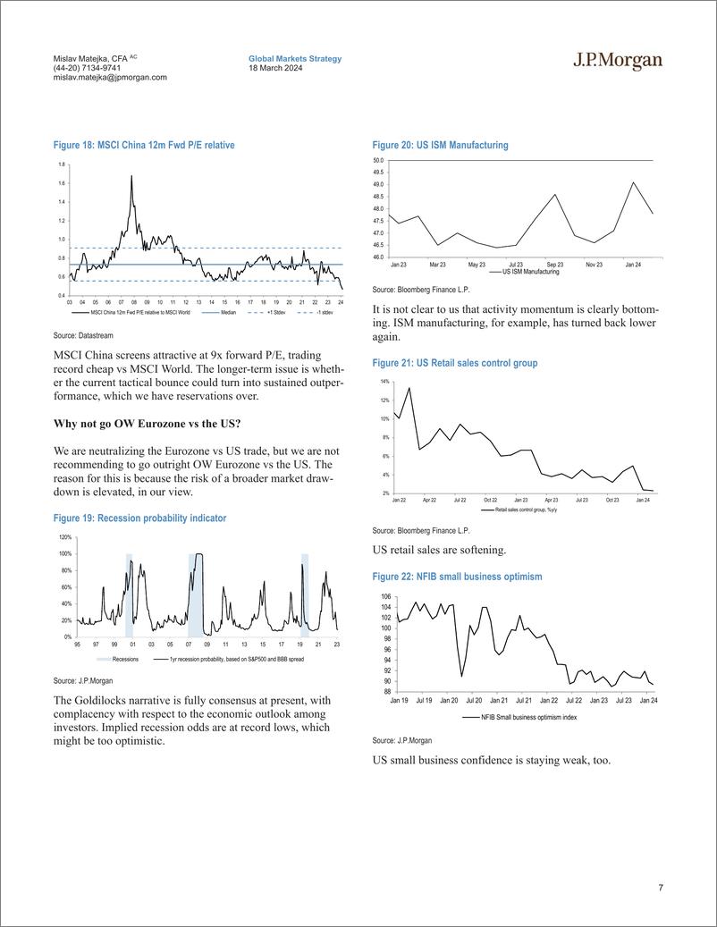 《JPMorgan-Equity Strategy Closing the OW US vs Eurozone trade-107092885》 - 第7页预览图