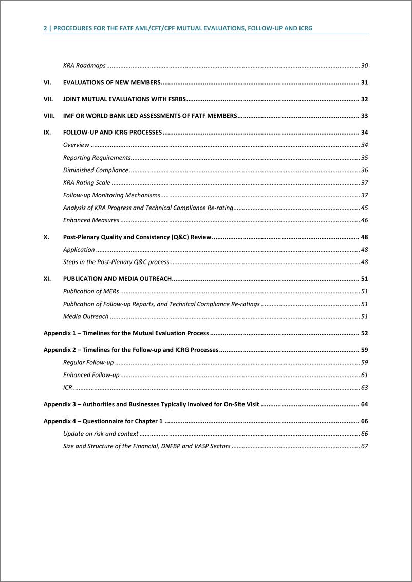 《金融行动特别工作组-FATF-CFT-CPF相互评估、后续行动和ICRG程序（英）-2024.5-74页》 - 第6页预览图