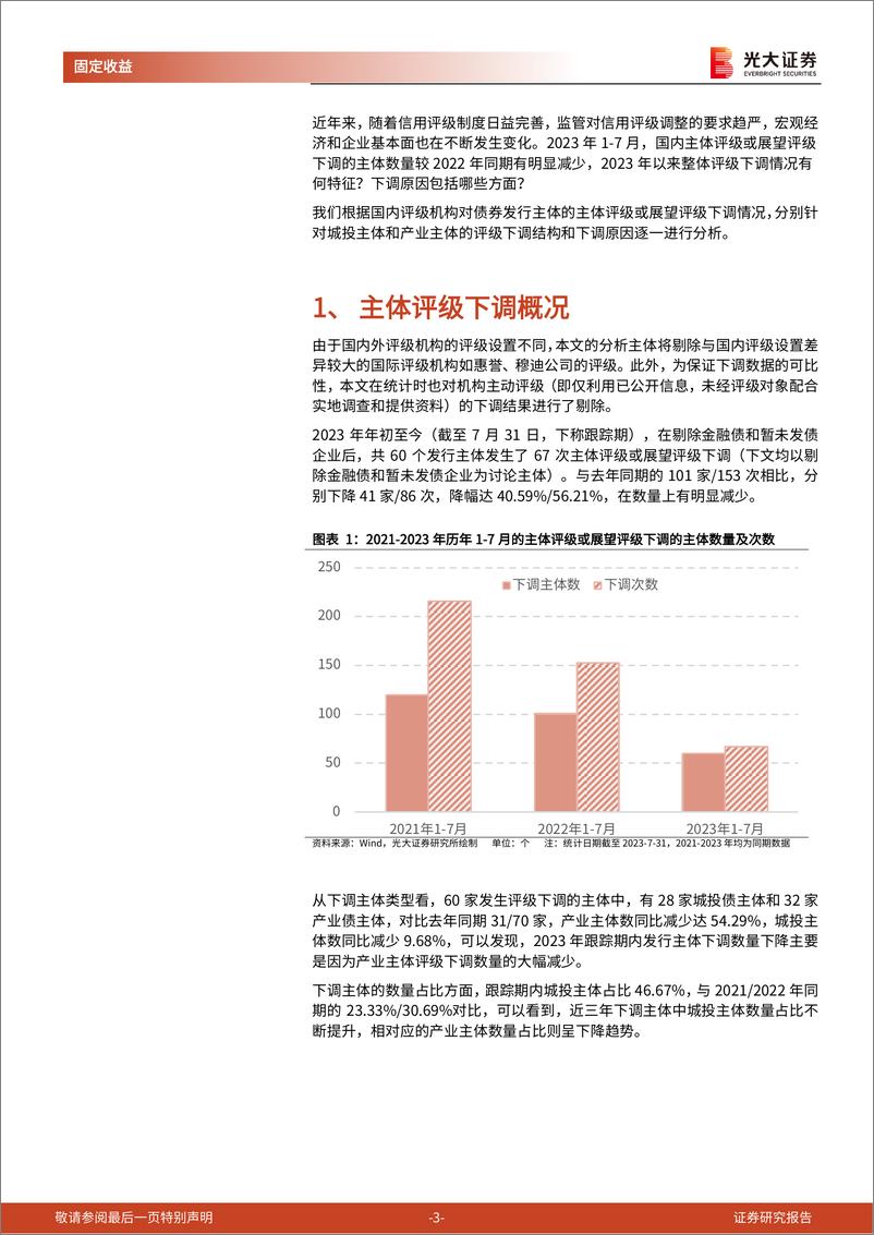 《2023年跟踪期信用债评级调整研究之二：2023年7月发债主体信用评级下调梳理-20230823-光大证券-15页》 - 第4页预览图