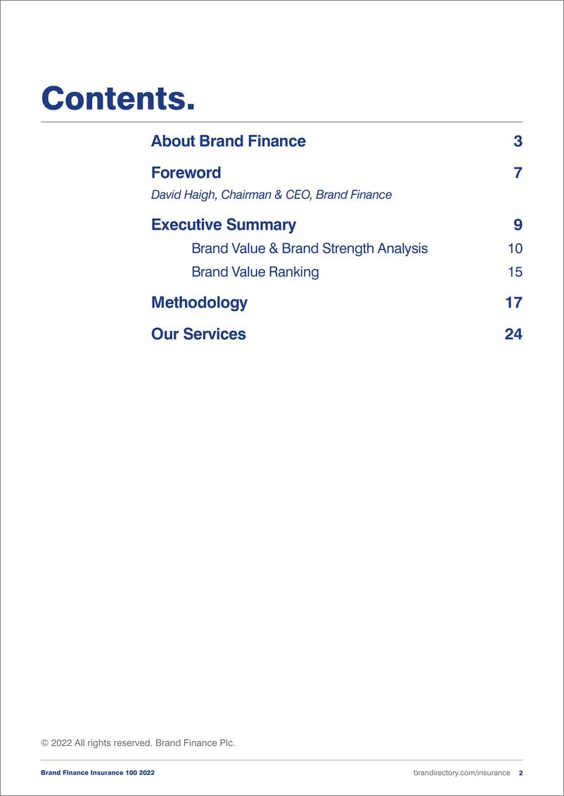 《品牌价值-最有价值的保险品牌100强的年度报告（英）-2022.4-31页》 - 第3页预览图