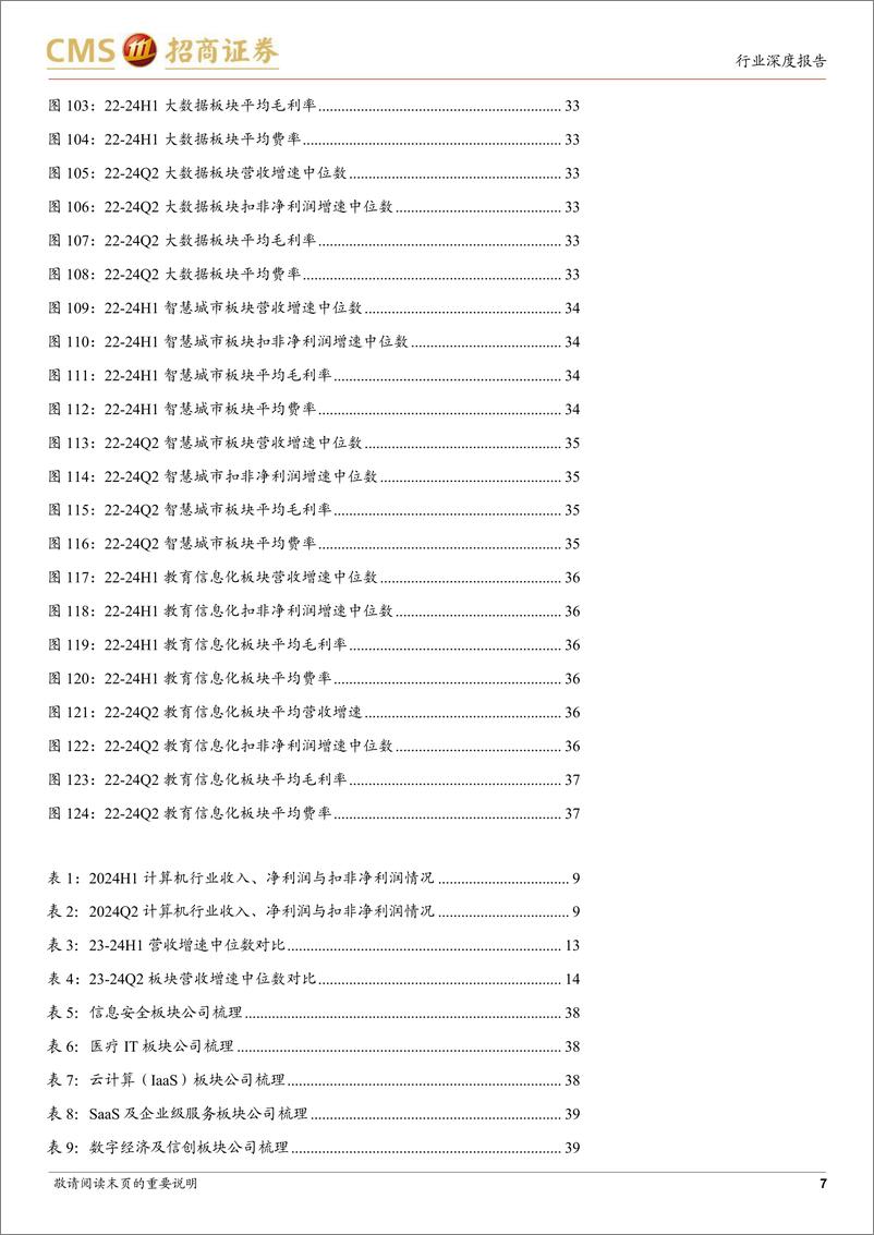 《计算机行业2024半年报总结：行业阶段性增长承压，产业趋势及内需高景气方向为王-240901-招商证券-44页》 - 第7页预览图