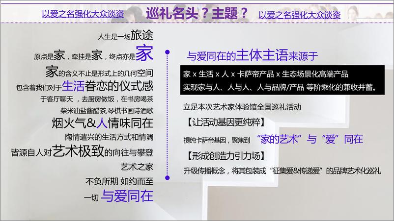 《7295.2018卡萨帝艺术家大型体验馆全国巡礼活动策划案-青岛深度-205P》 - 第8页预览图