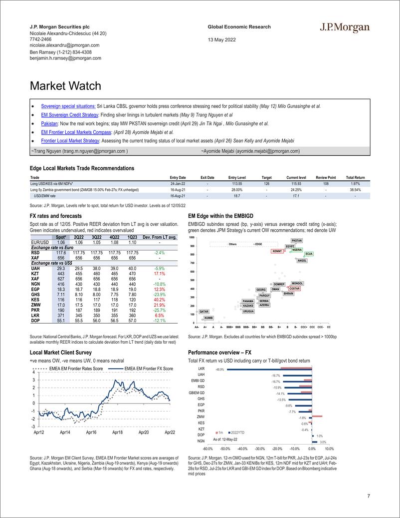 《J.P. 摩根-新兴市场投资策略-新兴市场边缘数据观察-2022.5.13-28页》 - 第8页预览图