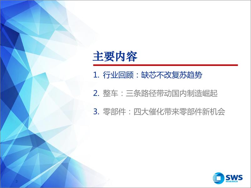 《2021年汽车行业中期策略：大国制造跟随行业复苏强势崛起-20210622-申万宏源-43页》 - 第3页预览图