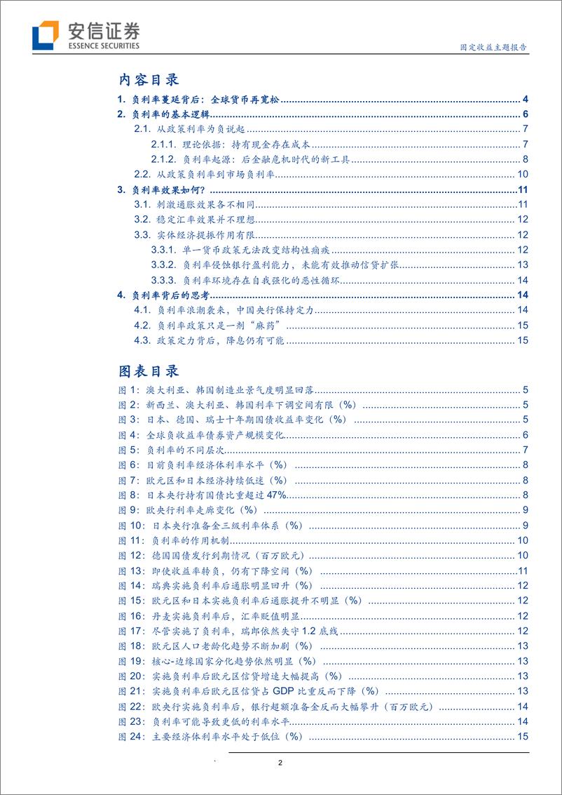 《固定收益主题报告：负利率的逻辑、影响和反思-20190925-安信证券-18页》 - 第3页预览图