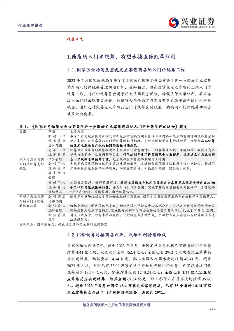 《连锁药店行业跟踪报告：风好正是扬帆时》 - 第4页预览图