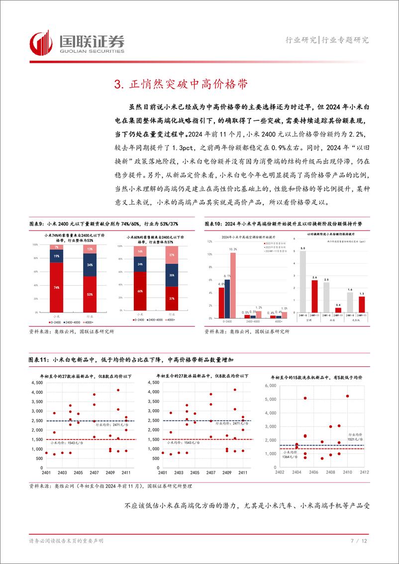 《家用电器行业专题研究：国内展望，进击的小米白电-241226-国联证券-13页》 - 第8页预览图