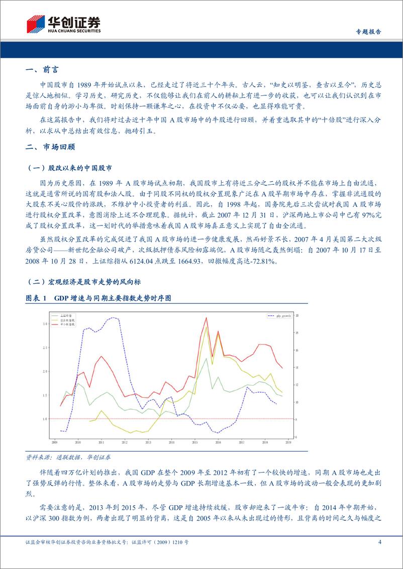 《华创证2018092华创证券专题报告：“十倍股”的研究》 - 第4页预览图