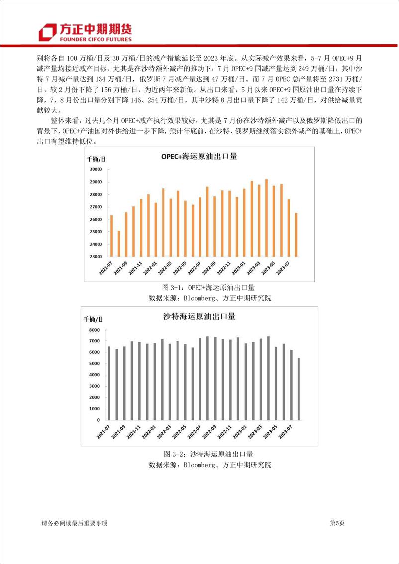 《原油三季度回顾与四季度展望：OPEC+超预期减产，油价估值进一步抬升-20230910-方正中期期货-24页》 - 第6页预览图