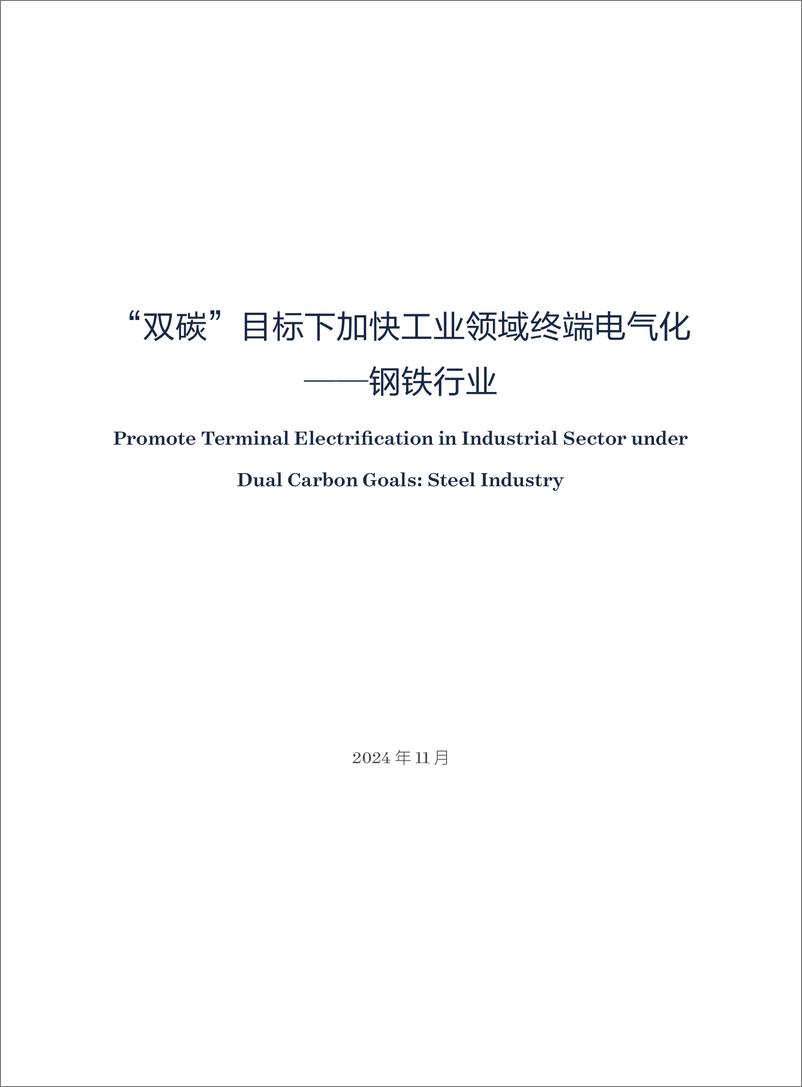 《2024年“双碳”目标下加快工业领域终端电气化专题报告——钢铁行业-自然资源保护协会-48页》 - 第3页预览图