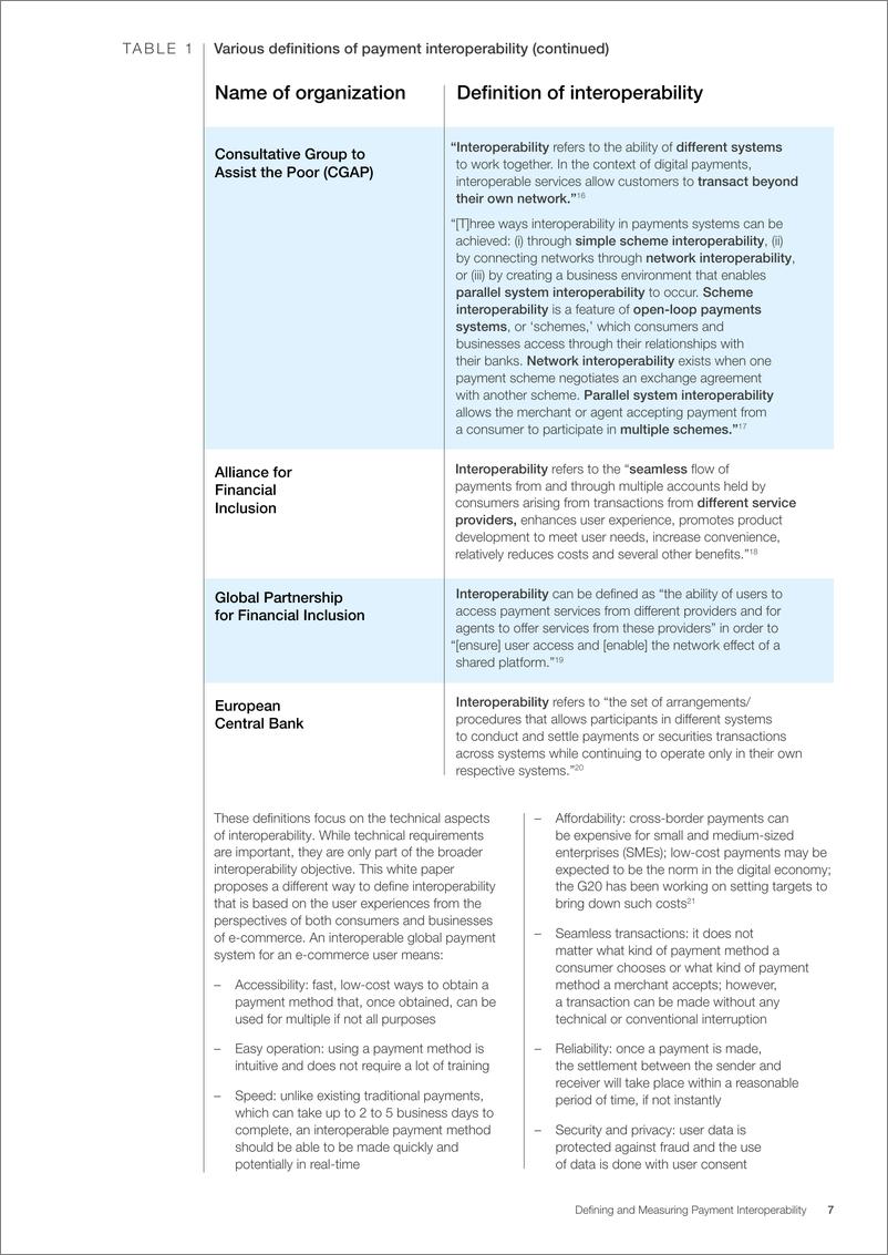 《世界经济论坛-定义和衡量支付互操作性（英）-2022.4-36页》 - 第8页预览图