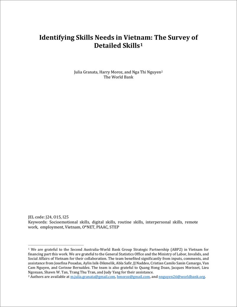 《世界银行-识别越南的技能需求：详细技能调查（英）-2023.9-57页》 - 第4页预览图