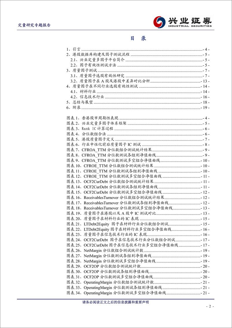 《兴业证2018080宽客眼中的港股那些事儿系列四：质量因子研究》 - 第2页预览图