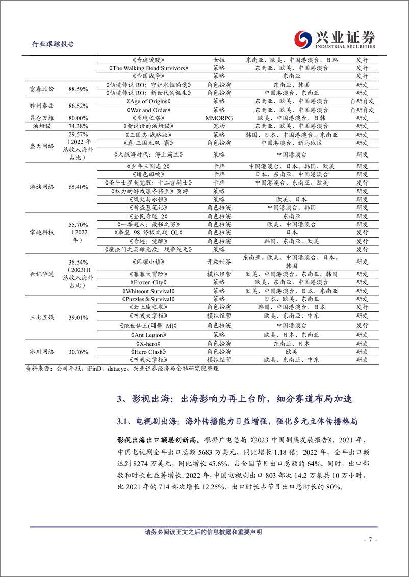 《传媒行业出海报告：文化强国持续护航，内容出海空间广阔》 - 第7页预览图