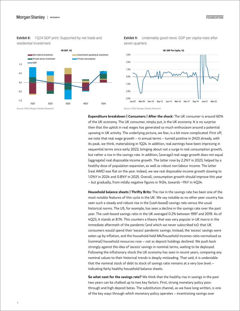 《Morgan Stanley Fixed-UK Economics Mid-Year Outlook When the Rubber Meets the Roa...-108299835》 - 第4页预览图