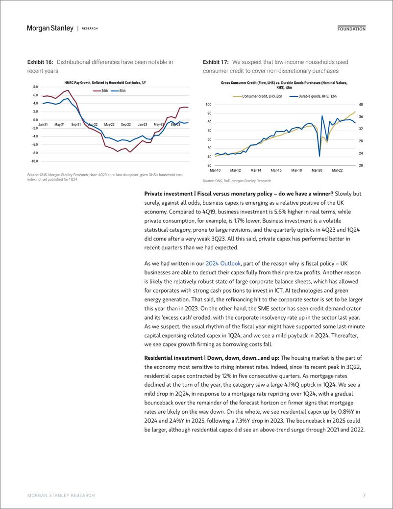 《Morgan Stanley Fixed-UK Economics Mid-Year Outlook When the Rubber Meets the Roa...-108299835》 - 第7页预览图