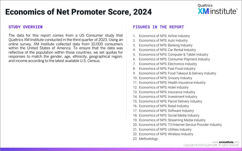 《2024净推荐值NPS经济学报告-和客户体验的关系及22个行业NPS忠诚度差异英文版-XMInstitute》 - 第3页预览图