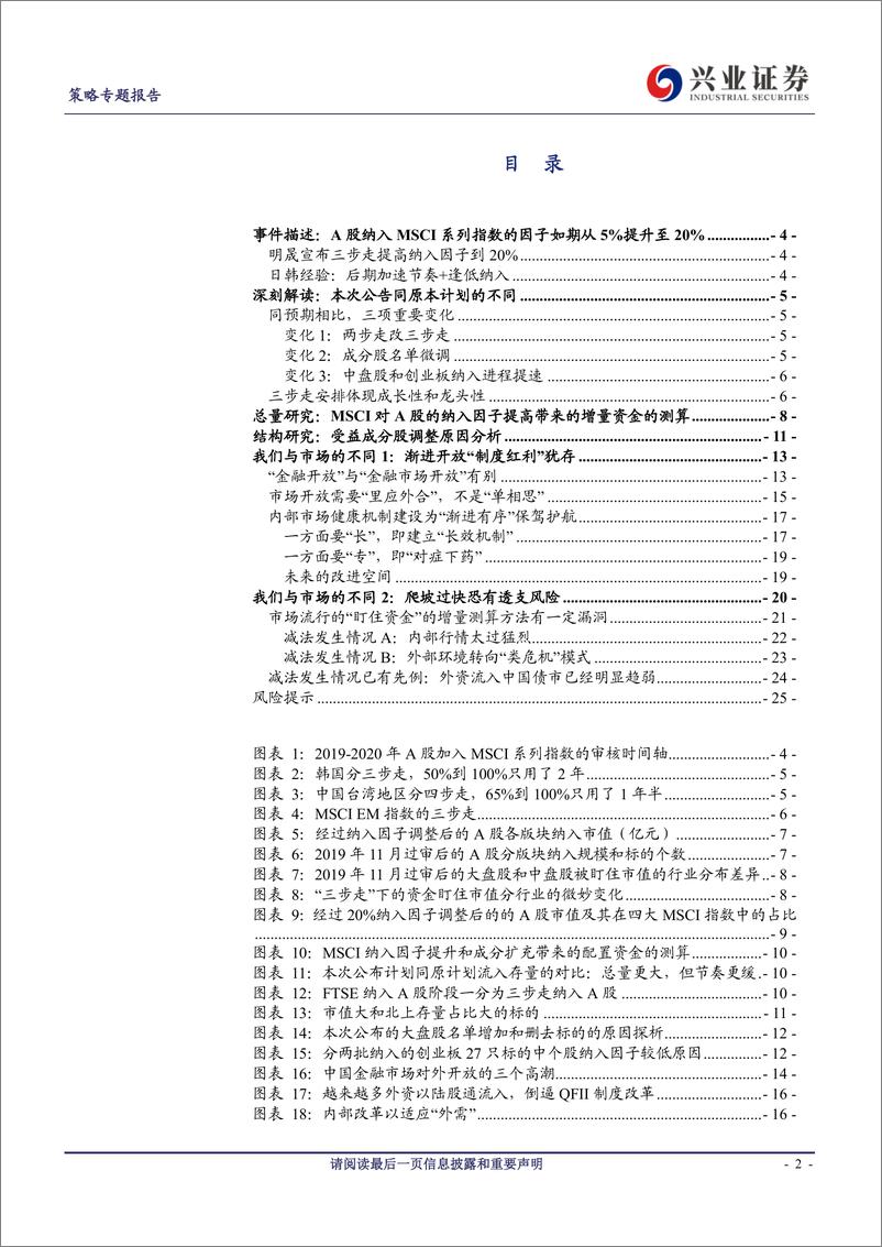 《外资“颠覆”A股系列之一：“全球重构”再赢外资流入红利，深谈MSCI提高A股纳入因子至20%-20190304-兴业证券-26页》 - 第3页预览图