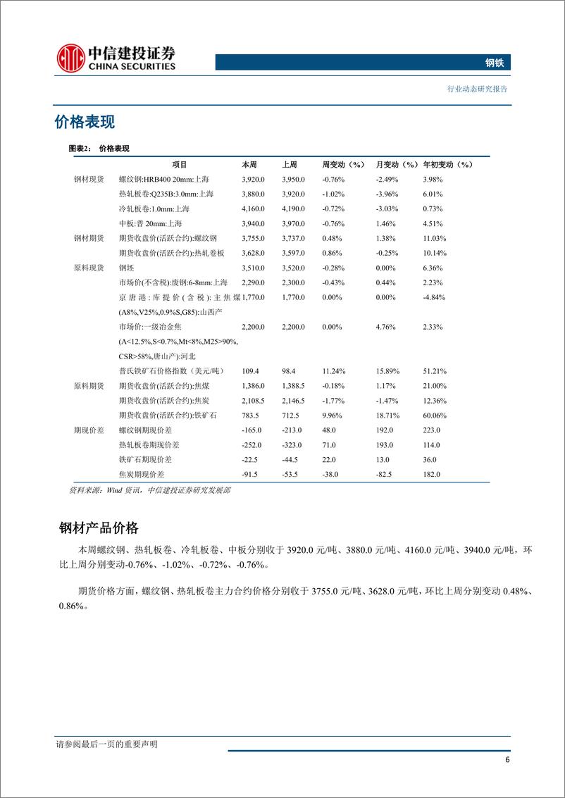 《钢铁行业：钢材需求走弱越发明显，钢价大跌需要矿石配合-20190617-中信建投-23页》 - 第8页预览图