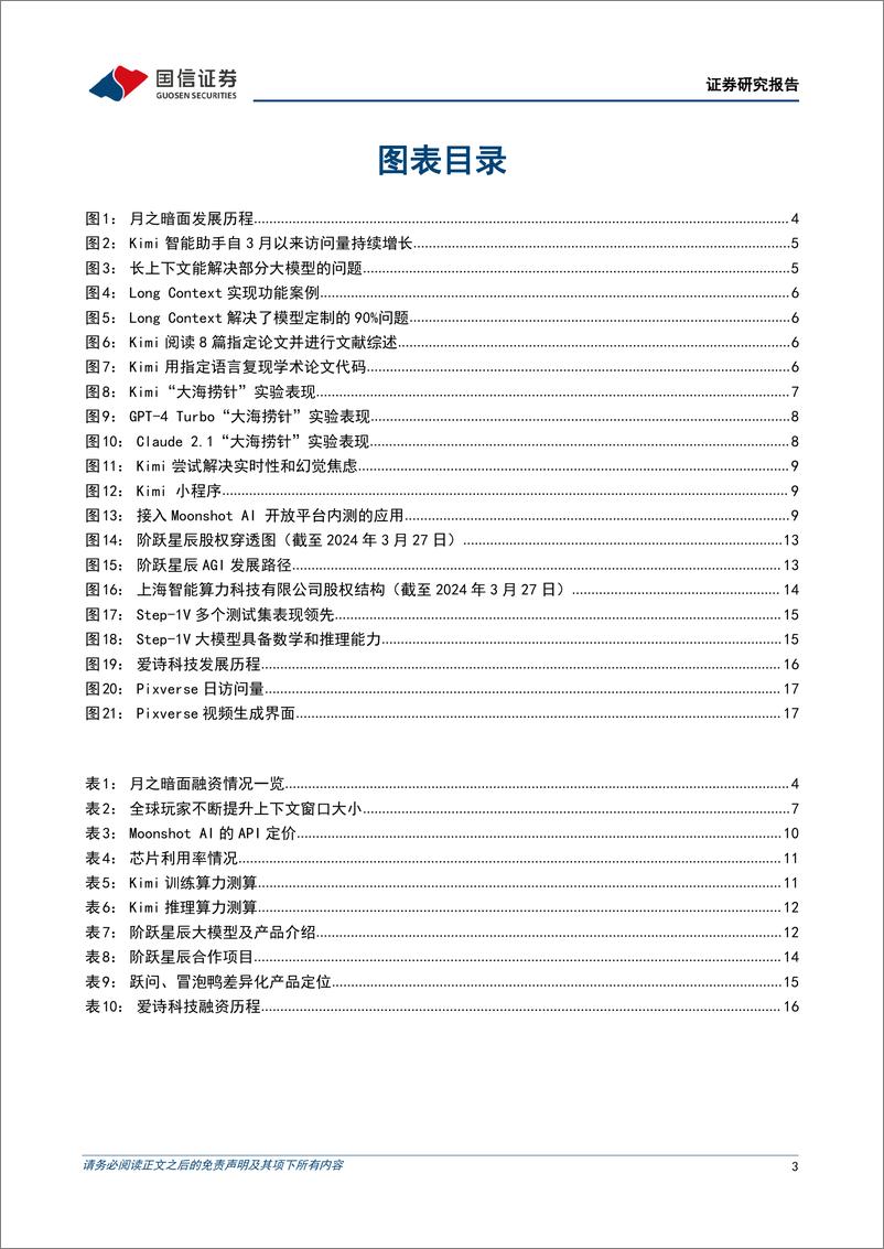 《202404月更新-Kimi引领国产大模型群雄并起，国内AI应用迎发展良机》 - 第3页预览图