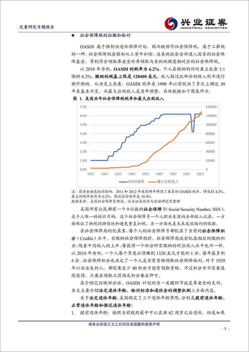 《兴业证2018091兴业证券养老金系列研究之一：美国养老金体系梳理及其投资管理经验借鉴》 - 第5页预览图