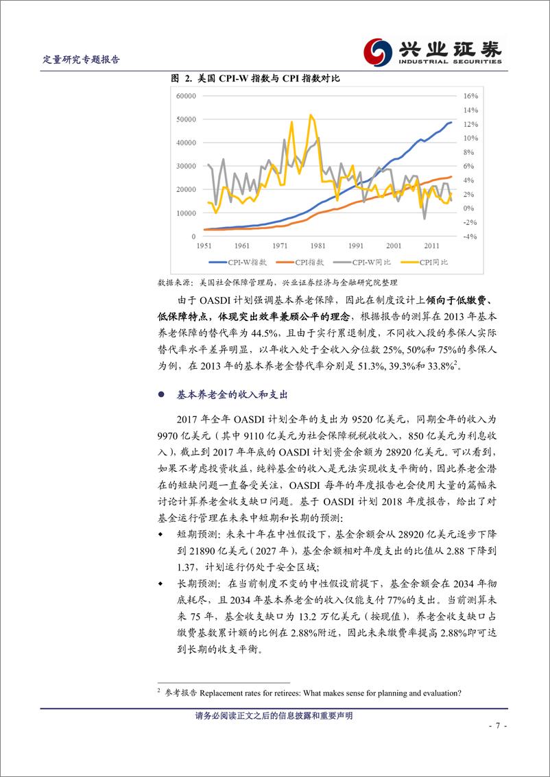 《兴业证2018091兴业证券养老金系列研究之一：美国养老金体系梳理及其投资管理经验借鉴》 - 第7页预览图