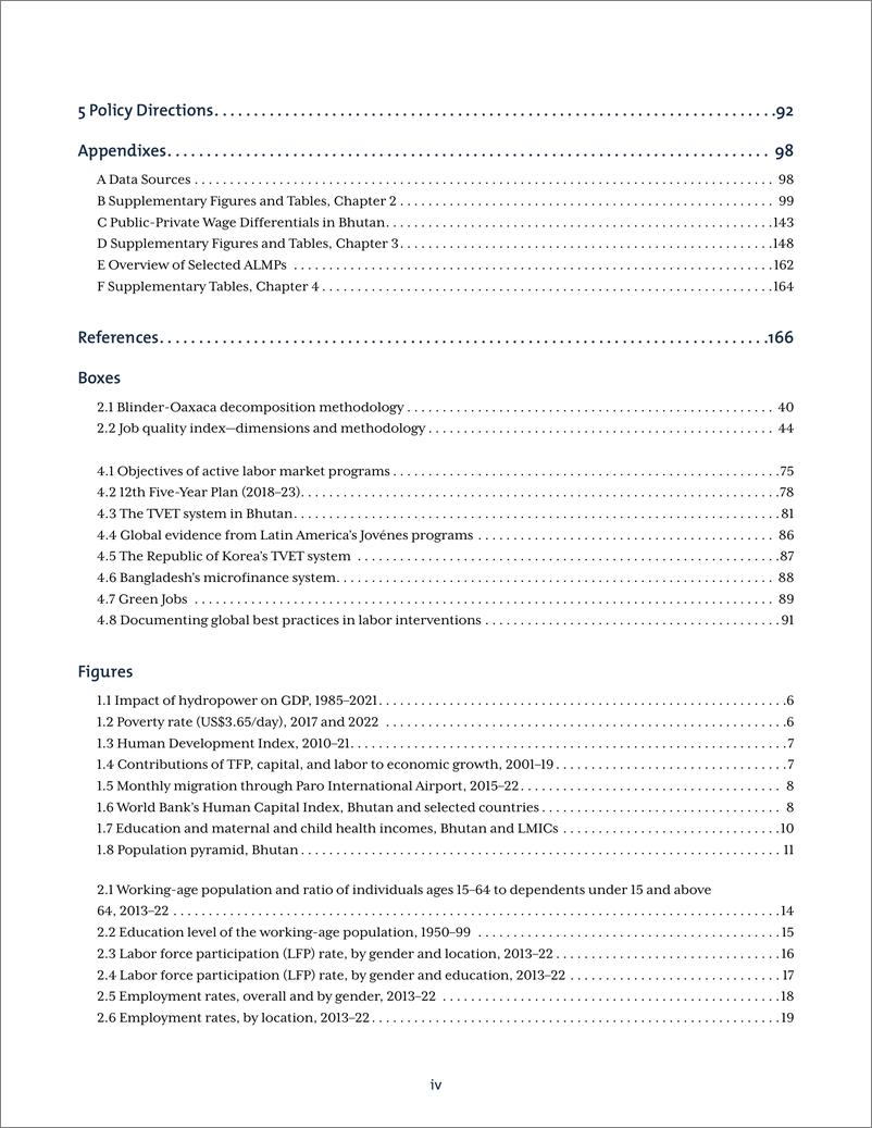 《世界银行-不丹劳动力市场评估报告（英）-2024-181页》 - 第4页预览图