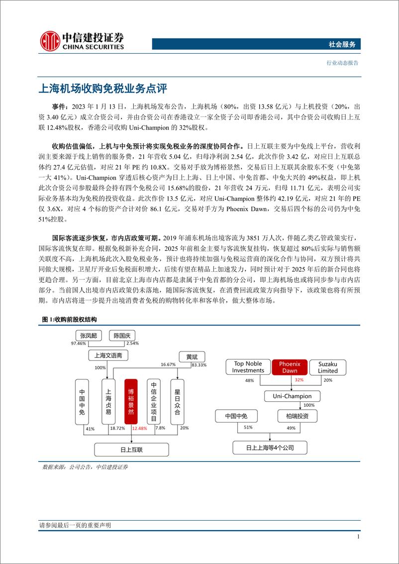 《社会服务行业：海南力争2023年离岛免税销售突破800亿元，上海机场参股免税业务深化合作-20230116-中信建投-31页》 - 第4页预览图