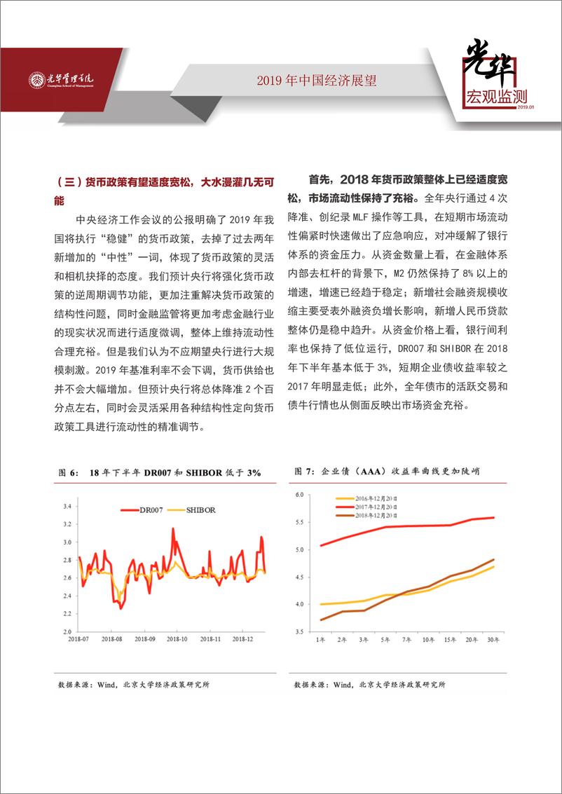 《北大光华-2019年中国经济展望-2019.1-9页》 - 第6页预览图