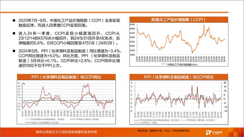 《化工行业运行指标跟踪：2024年5月数据-240711-天风证券-37页》 - 第5页预览图