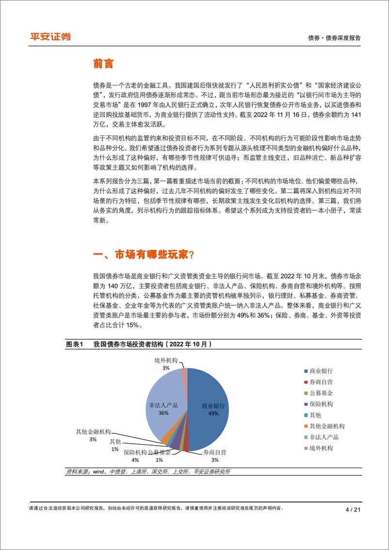 《投资者行为系列之一：机构偏爱什么债？-20221130-平安证券-21页》 - 第5页预览图