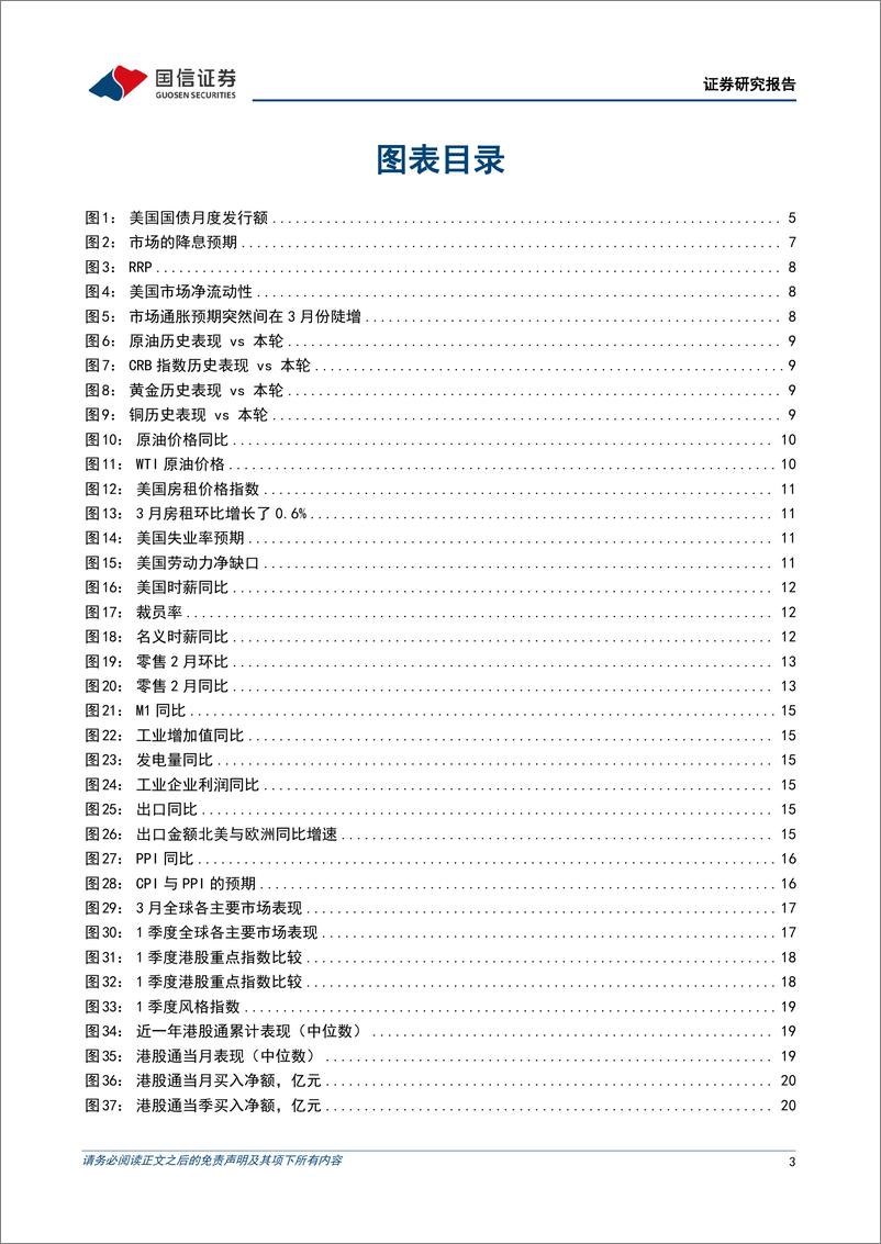 《港股4月投资策略：二季度关注资源品、出口、出行的机会-240331-国信证券-32页》 - 第3页预览图