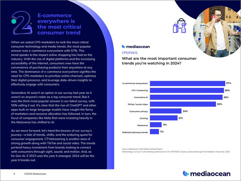 《Mediaocean：2024年CBG广告展望报告（英文版）》 - 第4页预览图