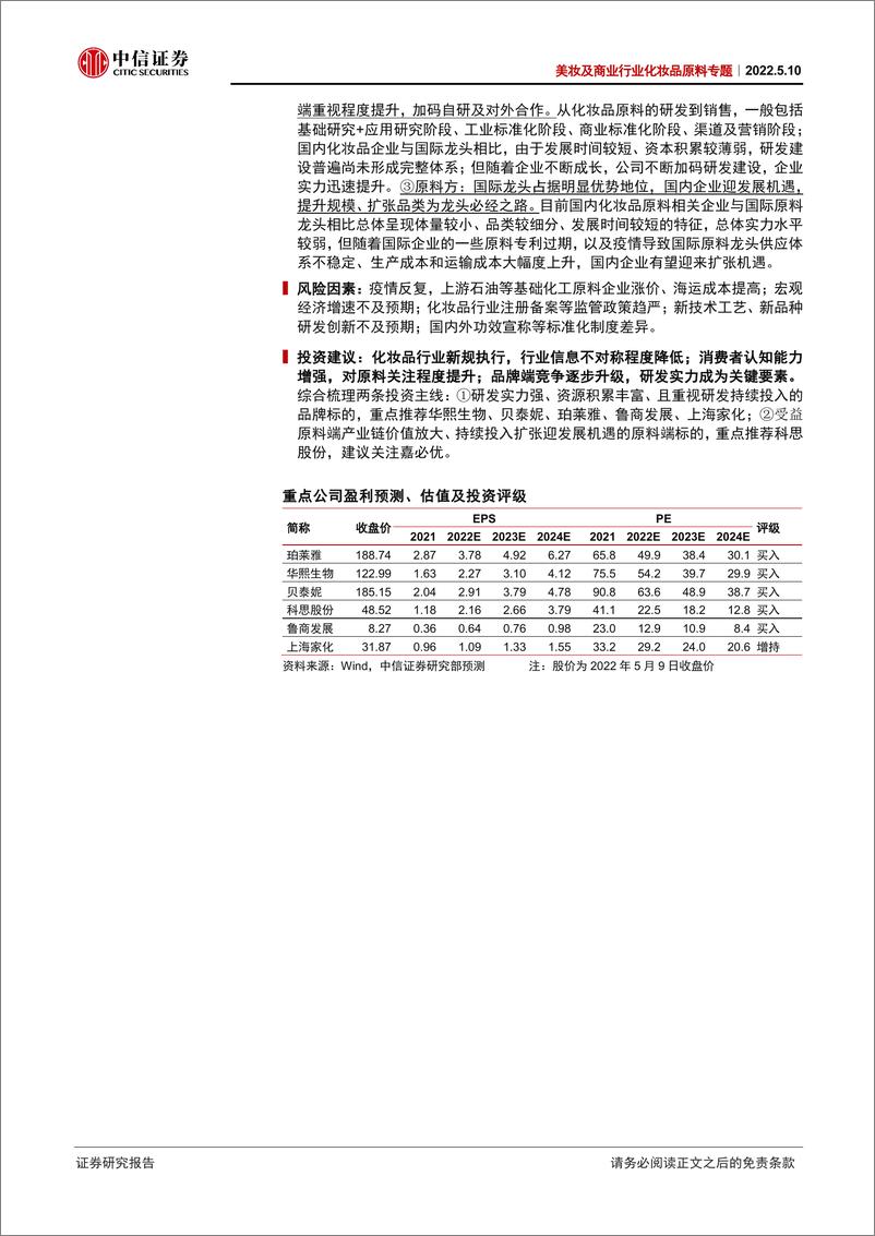 《2022化妆品：美妆及商业行业化妆品原料专题》 - 第2页预览图