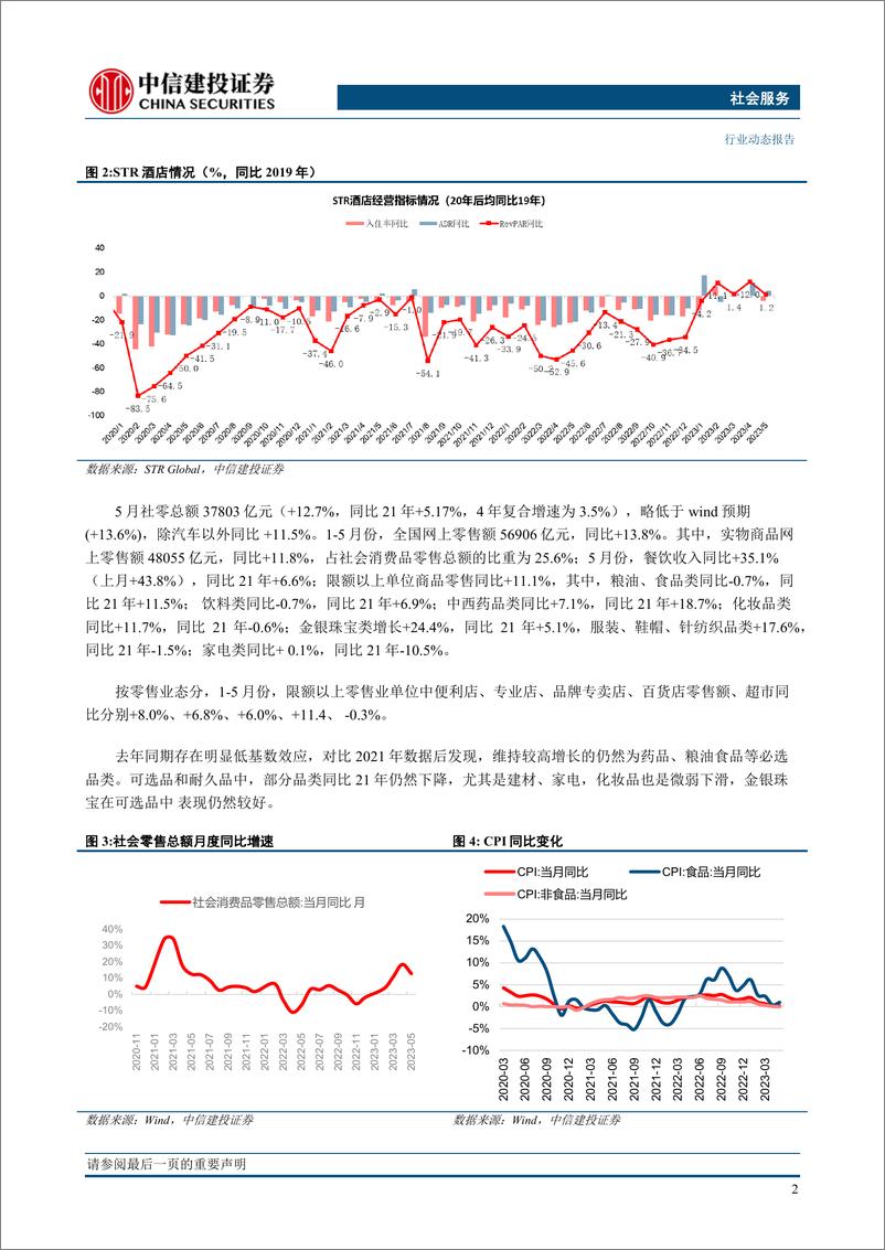 《社会服务行业：消费整体呈现复苏趋势，央行连续增加黄金储备-20230709-中信建投-28页》 - 第5页预览图