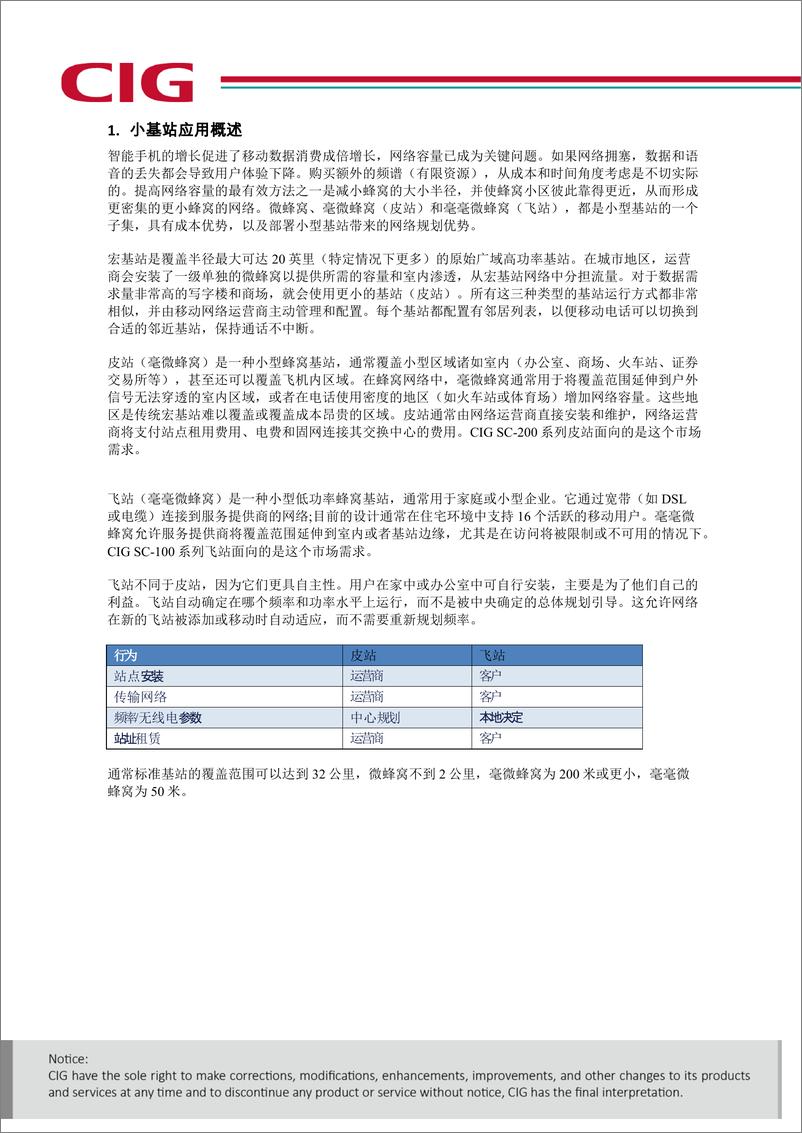 《CIGTech剑桥科技：小基站解决方案白皮书》 - 第2页预览图