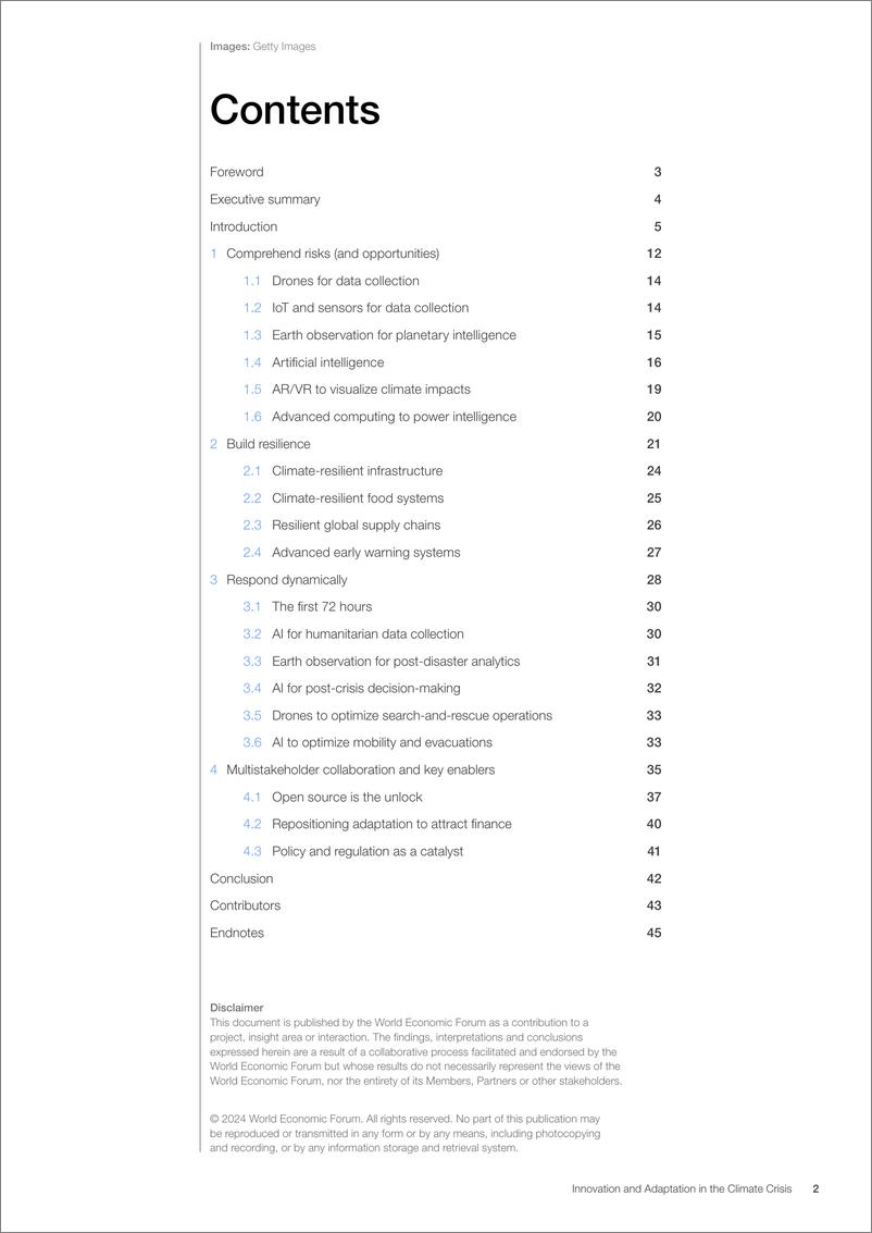 《2024气候危机中的创新与适应：技术新常态（英文版）-世界经济论坛》 - 第2页预览图