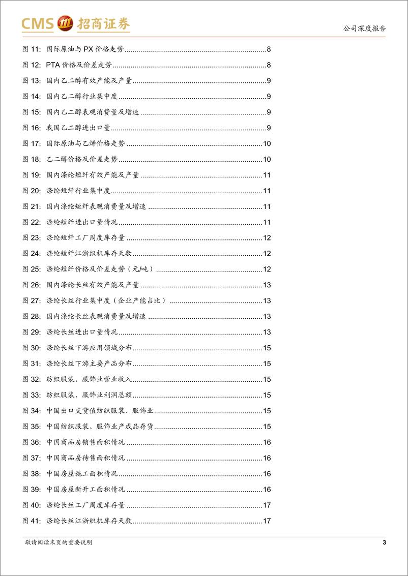 《新凤鸣(603225)国内聚酯纤维龙头企业，持续打造全产业链优势-241128-招商证券-22页》 - 第3页预览图