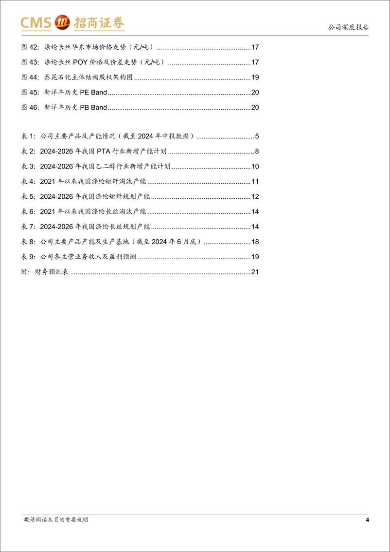 《新凤鸣(603225)国内聚酯纤维龙头企业，持续打造全产业链优势-241128-招商证券-22页》 - 第4页预览图