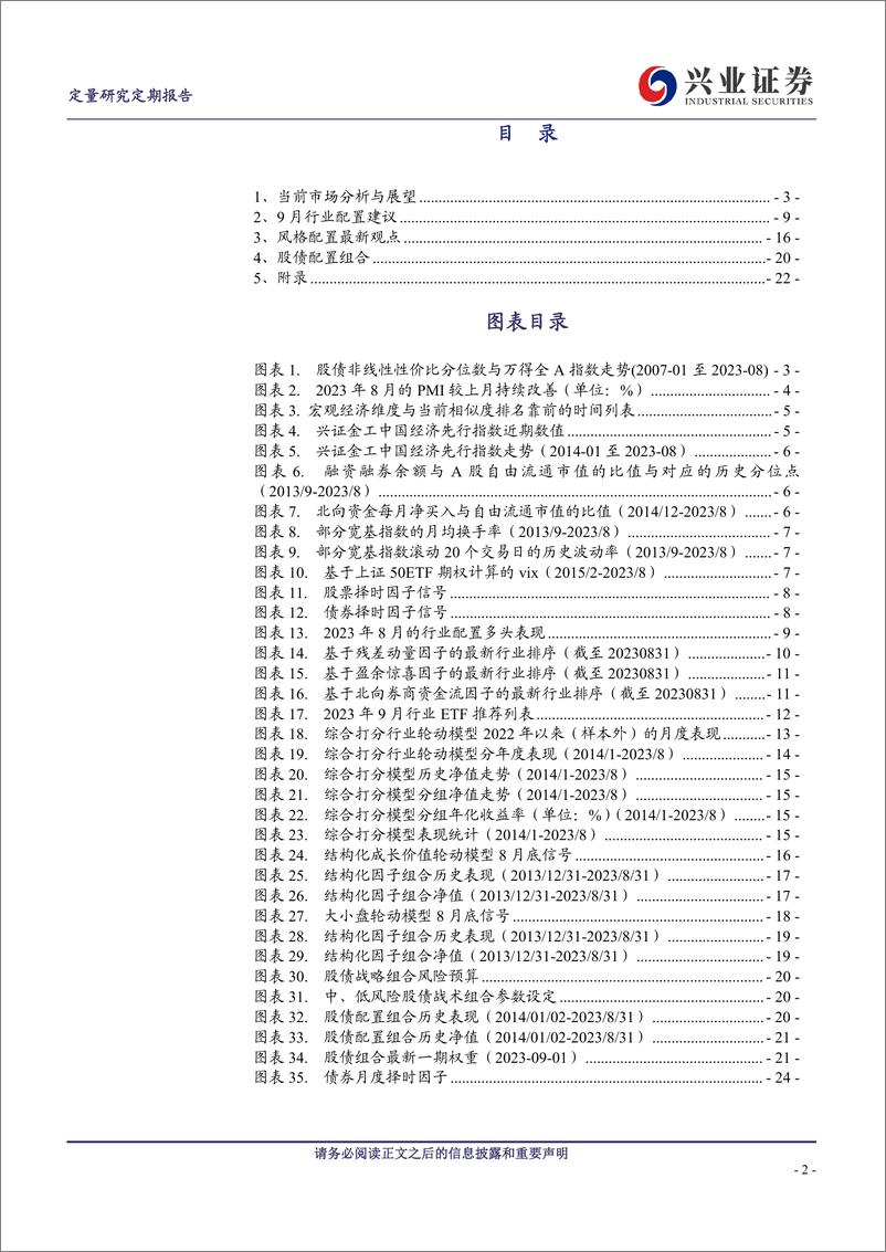 《股市谨慎乐观，看好小盘风格-20230903-兴业证券-26页》 - 第3页预览图