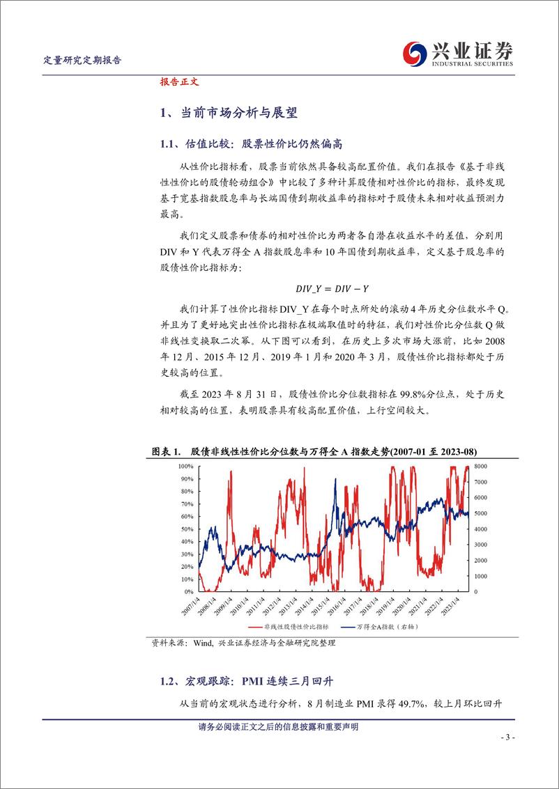 《股市谨慎乐观，看好小盘风格-20230903-兴业证券-26页》 - 第4页预览图