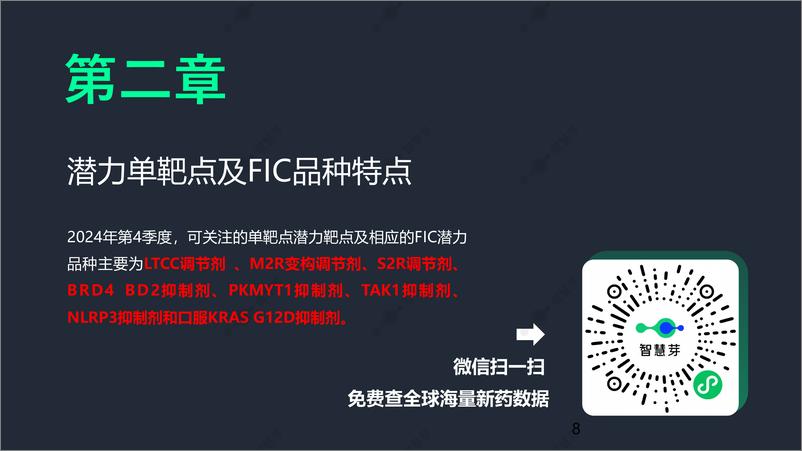 《2024第4季度全球潜力靶点及FIC产品调研报告》 - 第8页预览图