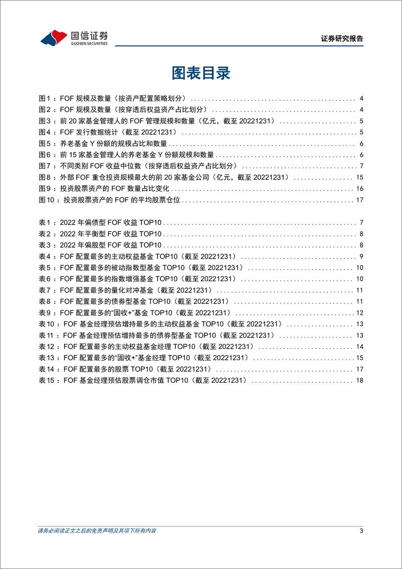 《金融工程专题研究：公募FOF基金2022年四季报解析-20230130-国信证券-22页》 - 第4页预览图