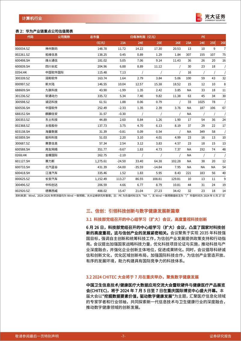 《计算机行业跟踪报告之二：OpenAI面向To＋B市场发力，信创引领数字经济新篇章-240701-光大证券-10页》 - 第7页预览图