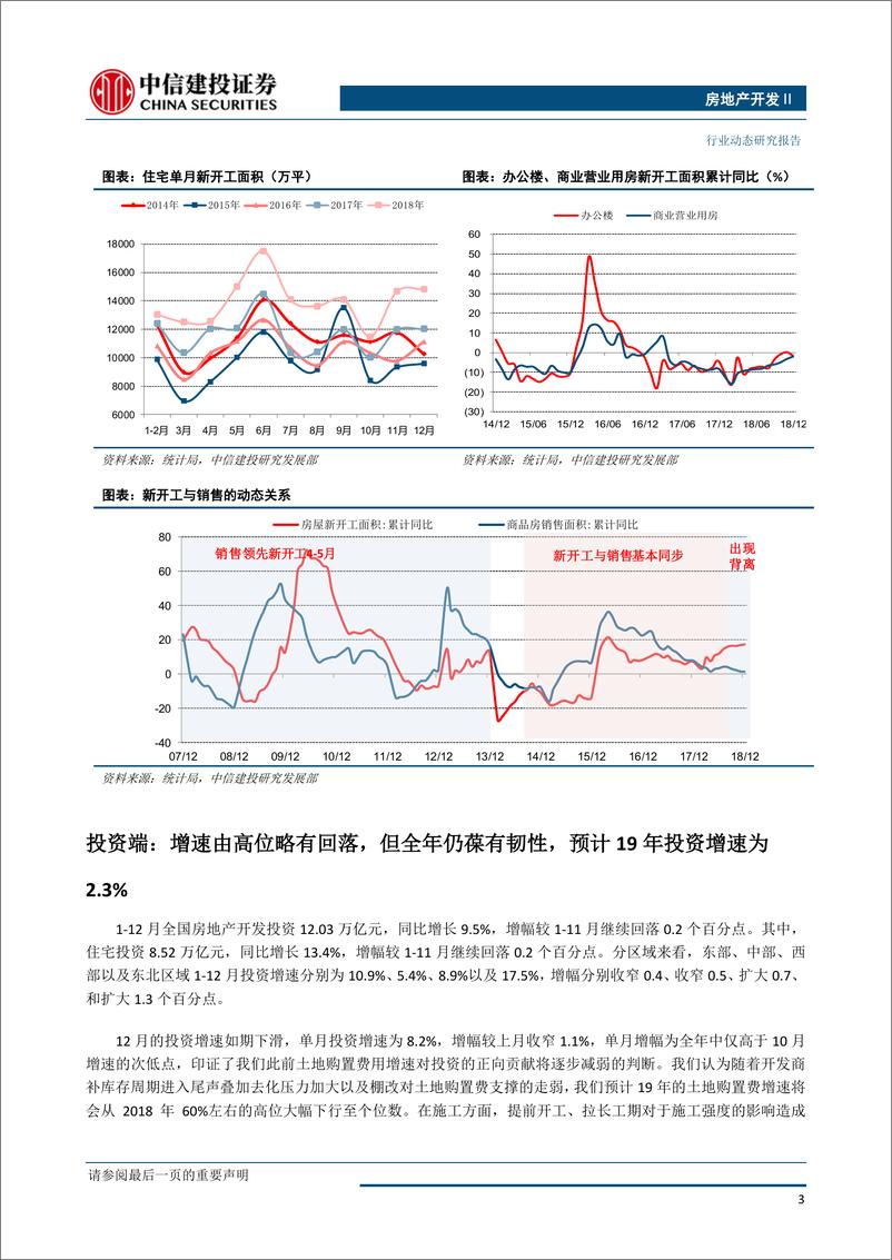 《房地产开发行业2018年12月统计局及行业数据深度点评：房贷利率两年来首降，销售止跌回暖-20190122-中信建投-13页》 - 第5页预览图