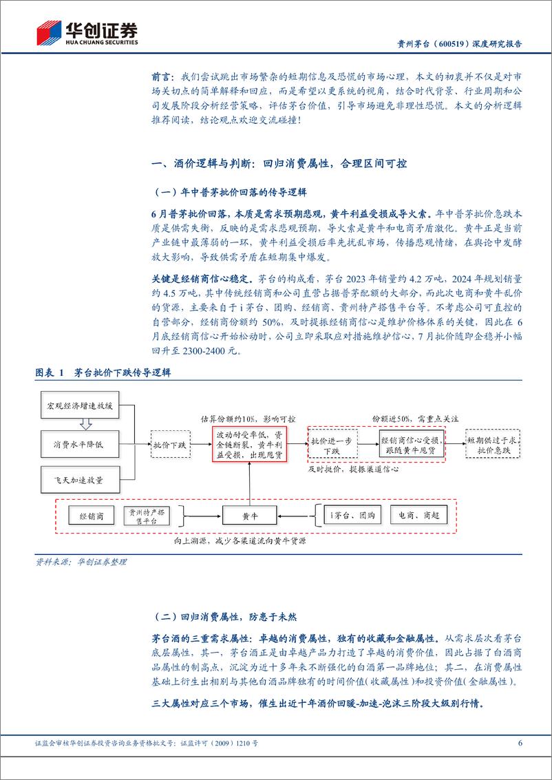 《贵州茅台(600519)深度研究报告：酒价逻辑、增长策略与定价范式-240731-华创证券-28页》 - 第6页预览图