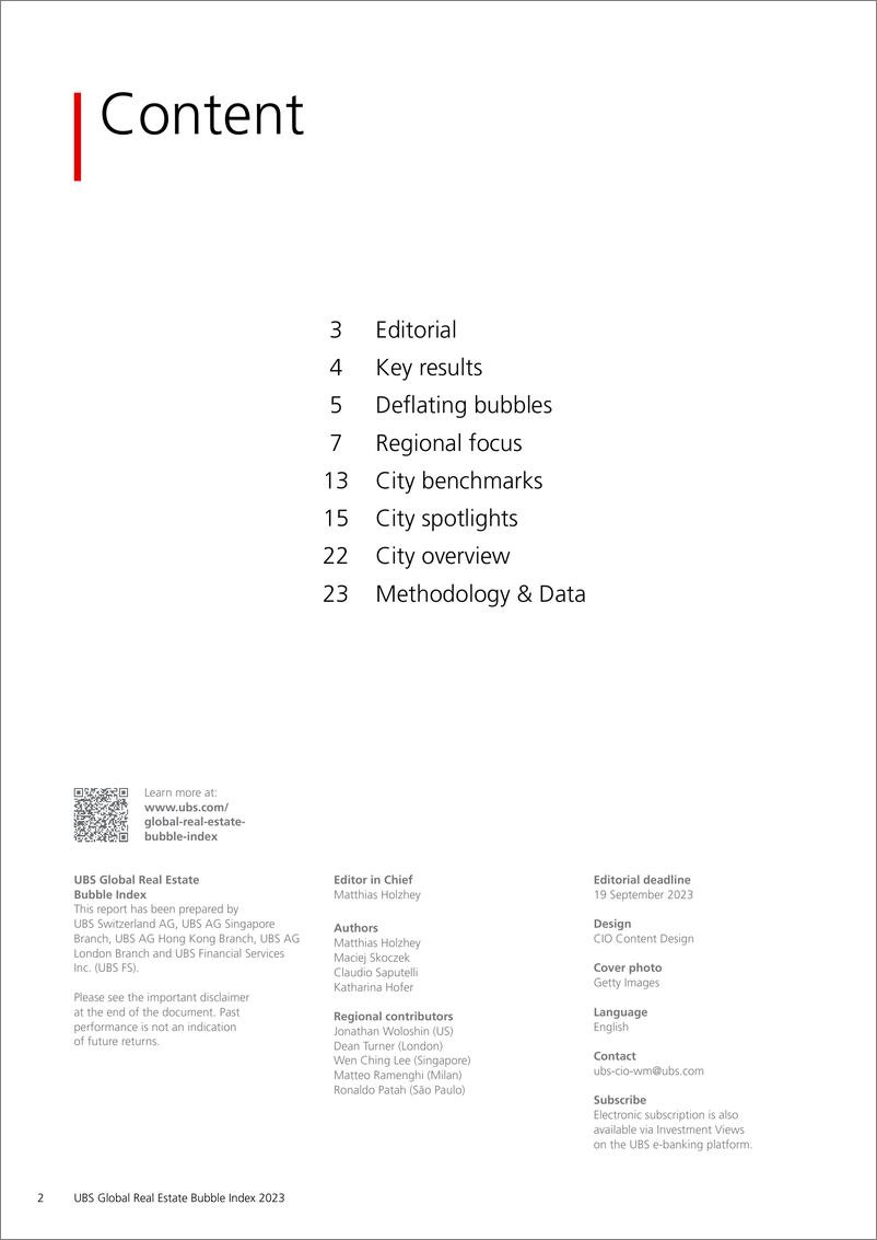 《国际投行报告：全球房地产泡沫指数2023(英)-2023》 - 第3页预览图