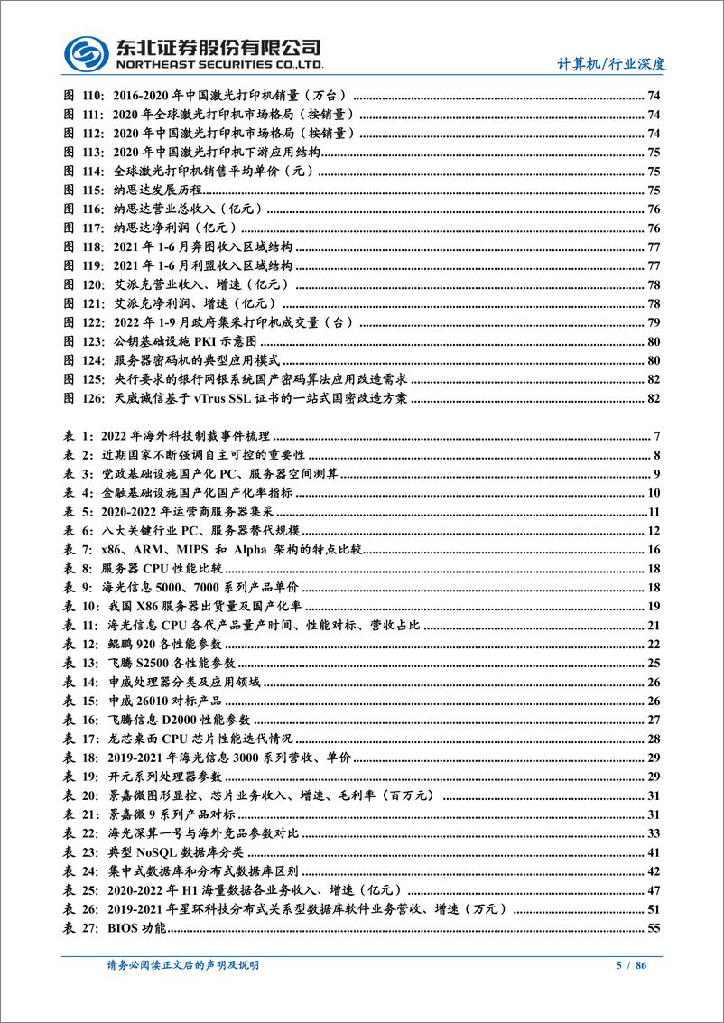 《基础设施国产化行业深度报告：产业链全解析，拥抱国产化大浪潮-20221222-东北证券-86页》 - 第6页预览图